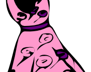 pink dress